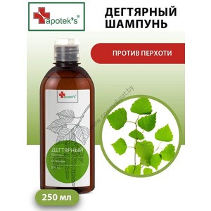 Apoteks Tar Shampoo Prevention and elimination of dandruff 250 ml from Mirrolla