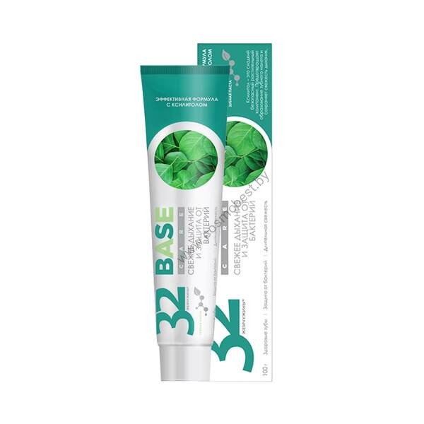 Toothpaste 32 Pearls BASE CARE BASE CARE Fresh breath and protection against bacteria from Modum