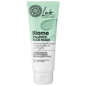 LAB Biome маска для лица Очищающая матирующая от Natura Siberica