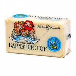Toilet soap "Velvety" from Nevskaya Kosmetika