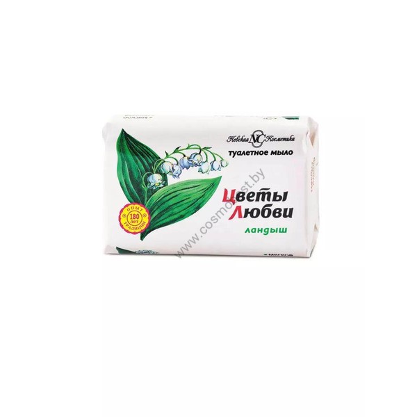 Toilet soap Flowers of love Lily of the valley from Nevskaya Cosmetics
