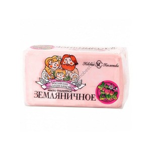 Toilet soap "Strawberry" from Nevskaya Cosmetics