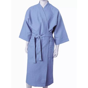 Linen bathrobe