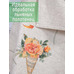 22С145 Set of kitchen linen towels 3 pcs 45x60 Melody of flowers