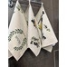 Set of 3 linen kitchen towels 49x70 Samovars3