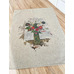 22С145 Set of linen kitchen towels 3 pcs 45х60 Spring bouquet