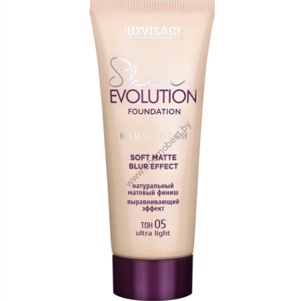 Foundation cream Skin EVOLUTION soft matte blur effect