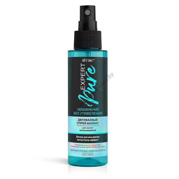 Two-phase hair balance spray Moisturizing without weighting, leave-in from Vitex