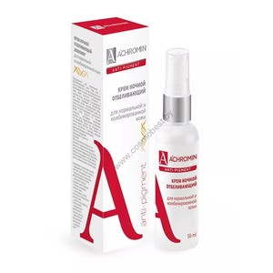 Achromin Night Whitening Cream for Normal and Combination Skin