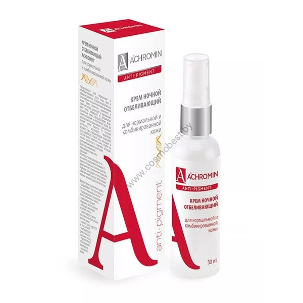 Achromin Night Whitening Cream for Normal and Combination Skin