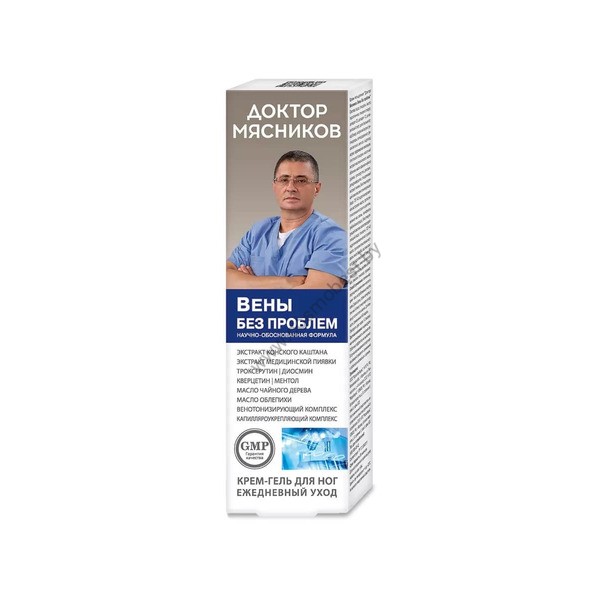 Doctor Myasnikov Veins without problems cream-gel for legs