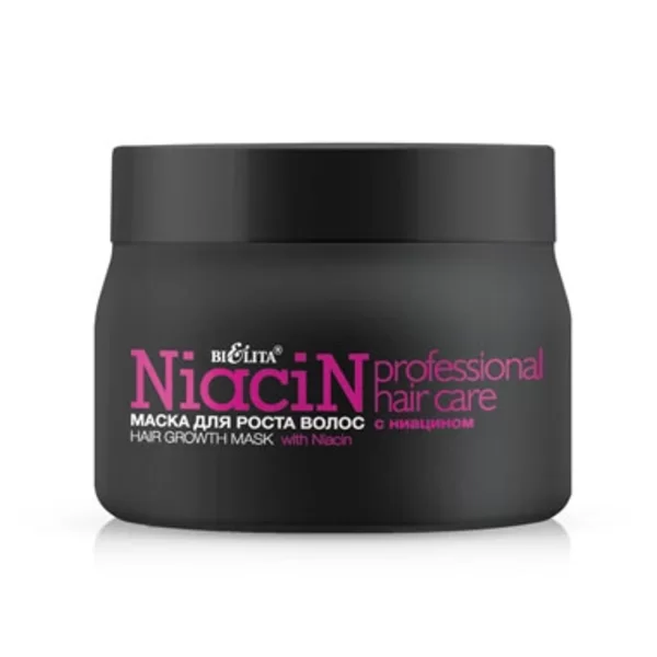 Маска для роста волос с ниацином Professional Hair от Белита