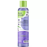 Anti-stress foam for baths with essential oils of lavender and lemon balm Spa Land from Belita-M