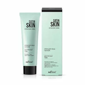 Cream for the face night "Flawless tone" Satin Skin from Belita