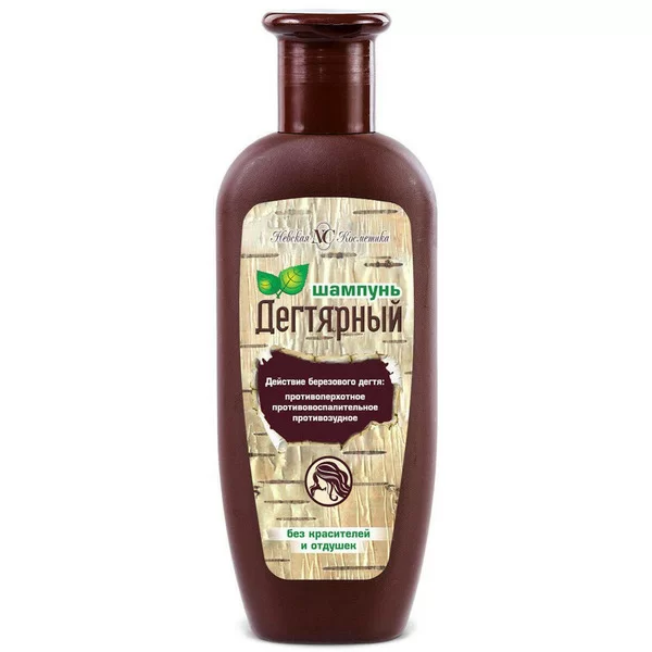 Shampoo for hair "Tar" from Nevskaya Cosmetics