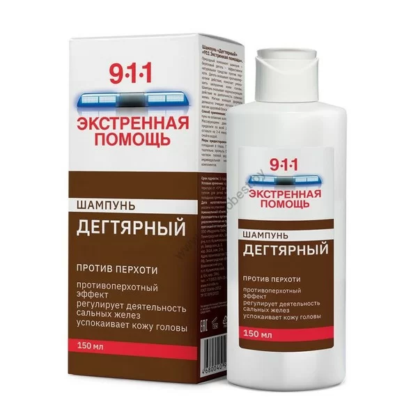911 Tar dandruff shampoo from Twins Tech