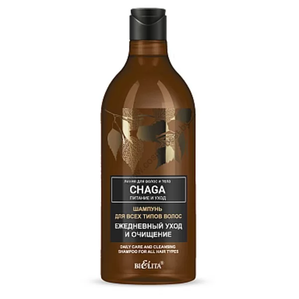 Шампунь для всех типов волос Ежедневный уход и очищение Chaga от Белита