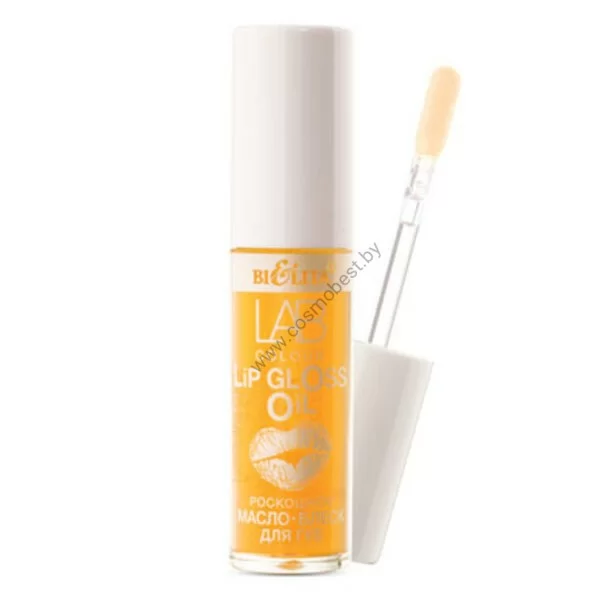 Роскошное масло-блеск для губ 03 Gold Argan LAB colour от Белита