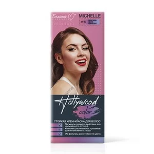 Persistent Hollywood Color Cream Hair Color No. 7.3 Mahogany Light Brown from Belita-M
