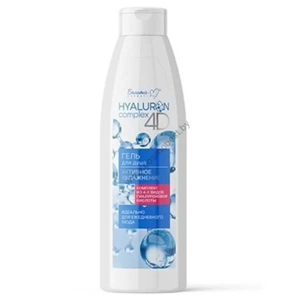 Shower gel ACTIVE MOISTURIZING HYALURON complex 4D 500 g