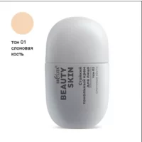 Стойкий тональный крем для лица Beauty Skin тон 01 Слоновая кость от Белита