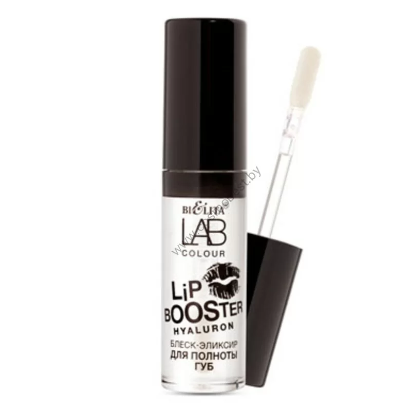 Блеск-эликсир для полноты губ Hyaluron Lip Booster LAB colour от Белита
