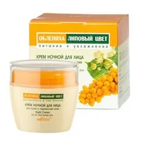 Night cream for dry and normal skin "Sea buckthorn" from Belita