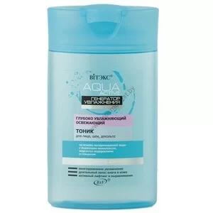 Deeply moisturizing refreshing toner "Moisturizing Generator" AQUA Active from Vitex