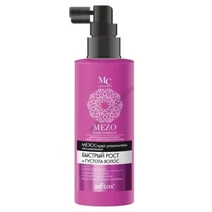 Indelible mesospray sealant Fast hair growth and density from Belita