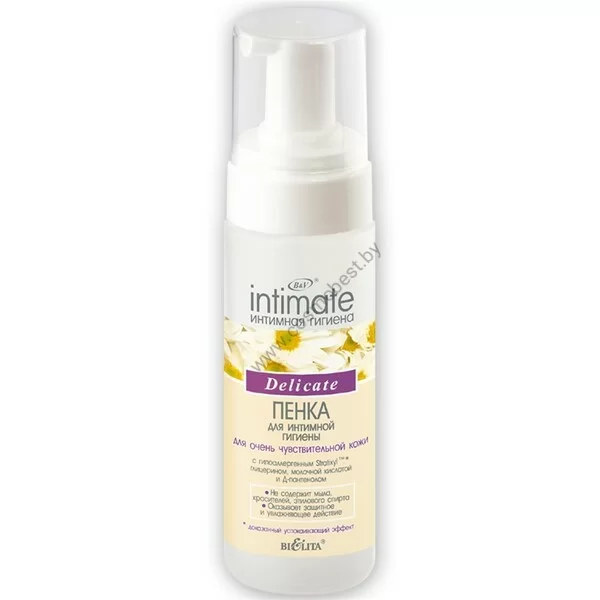 Foam for intimate hygiene for very sensitive skin Delicate from Belita