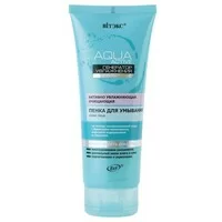 Actively moisturizing cleansing foam for washing "Moisturizing Generator" AQUA Active from Vitex