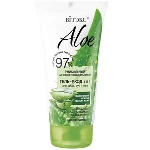 Unique * multifunctional 7-in-1 gel-care for face, hands and body from Vitex