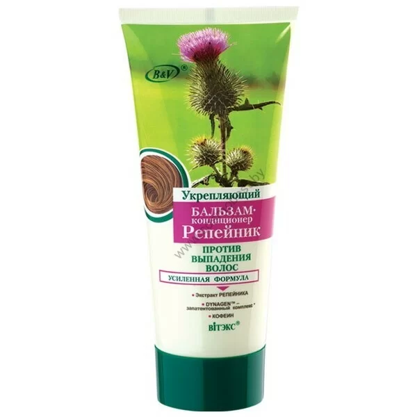 Firming balm-conditioner "Burdock" against hair loss from Vitex