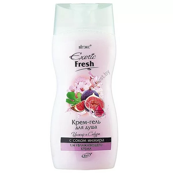 Fig and Sakura shower cream-gel with fig juice from Vitex