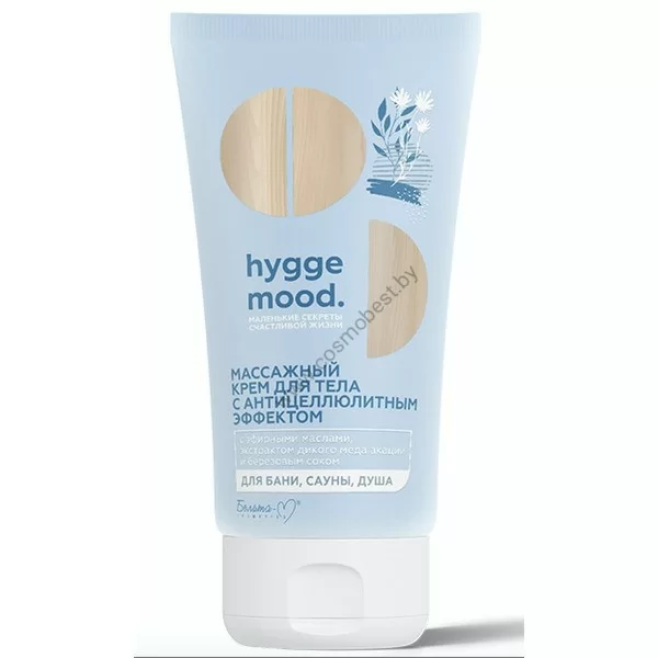 Massage body cream with anti-cellulite effect with essential oils, wild honey extract and birch sap from Belita-M