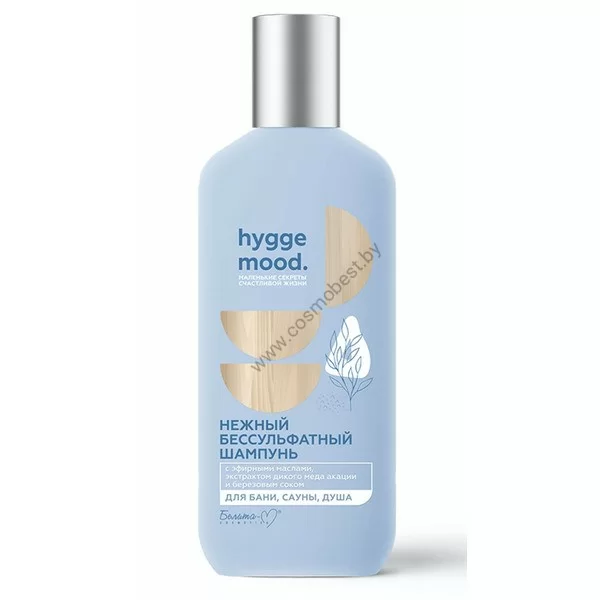 Sulfate-free shampoo with essential oils, wild acacia honey extract and birch sap from Belita-M
