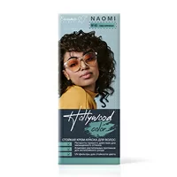 Permanent hair color cream Hollywood Color No. 4.0 dark brown from Belita-M