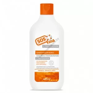 Shampoo with panthenol for hair "SOS recovery" from Belita