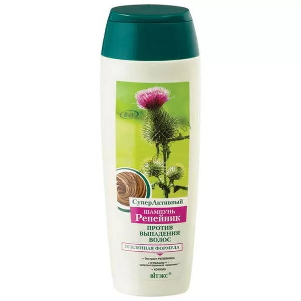 SuperActive SHAMPOO "BURNIK" against hair loss from Vitex