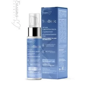 Сыворотка-вуаль для лица легкая для комбинированной кожи TrueBiotic от Белита-М