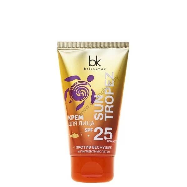 Крем для лица SPF 25 UVA+UVB против веснушек и пигментных пятен от Belkosmex