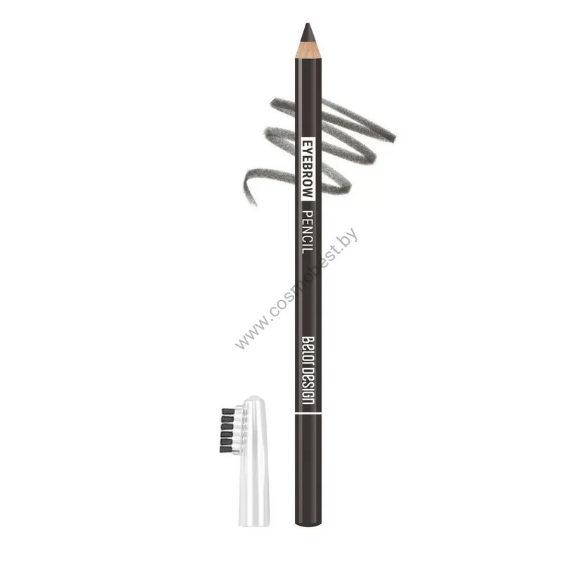 Eyebrow pencil tone 102 dark gray from Belor Design