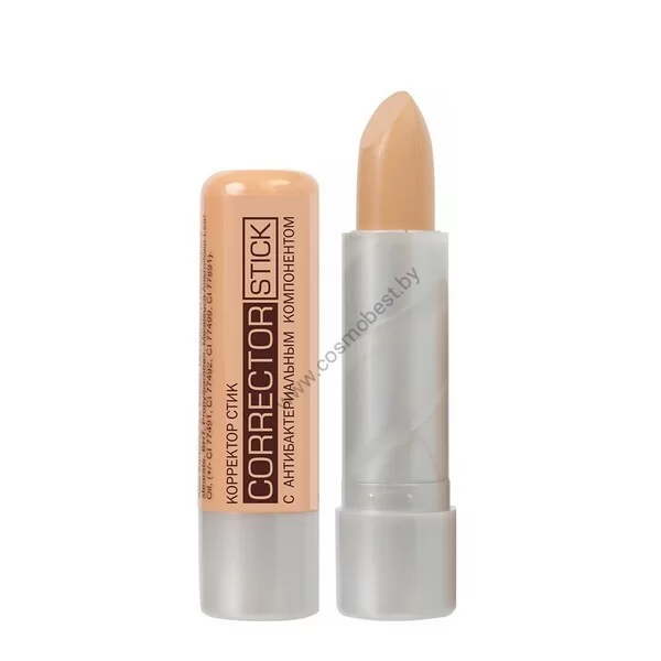 Concealer stick with antibacterial component from Belor Design