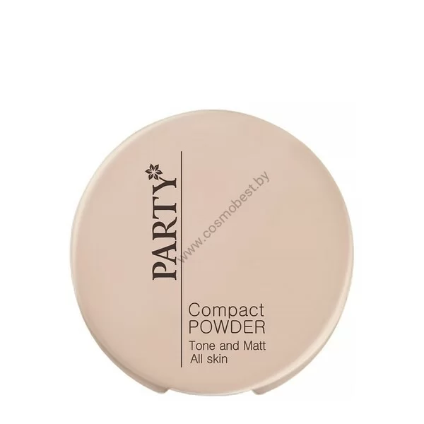 Compact powder matte PARTY by Belor Design