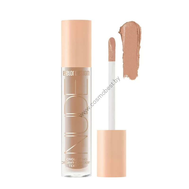 Жидкие матовые тени NUDE HARMONY tone 2 cotton dreams от Belor Desing