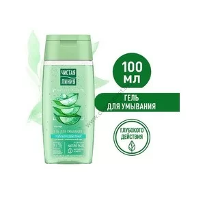 Gel for washing on a decoction of herbs with Aloe Vera Chistaya Liniya