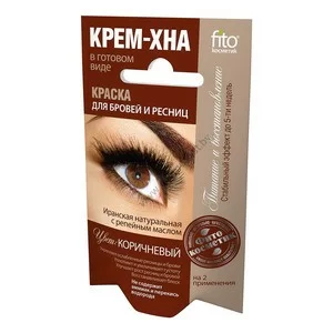 Eyebrow and eyelash dye Cream-Henna (3 shades) from Phytocosmetics