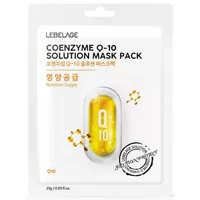 Тканевая маска для лица с убихиноном Coenzyme Q-10 от Lebelage