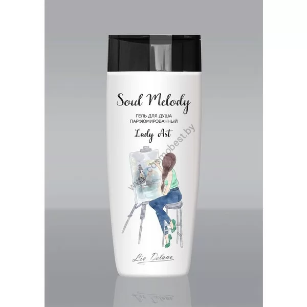 Shower gel perfumed Lady Art by Liv Delano