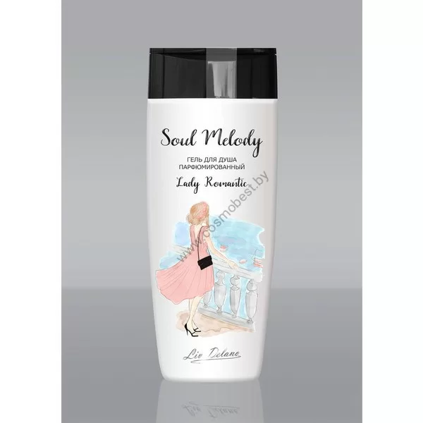 Shower gel perfumed Lady Romantic by Liv Delano